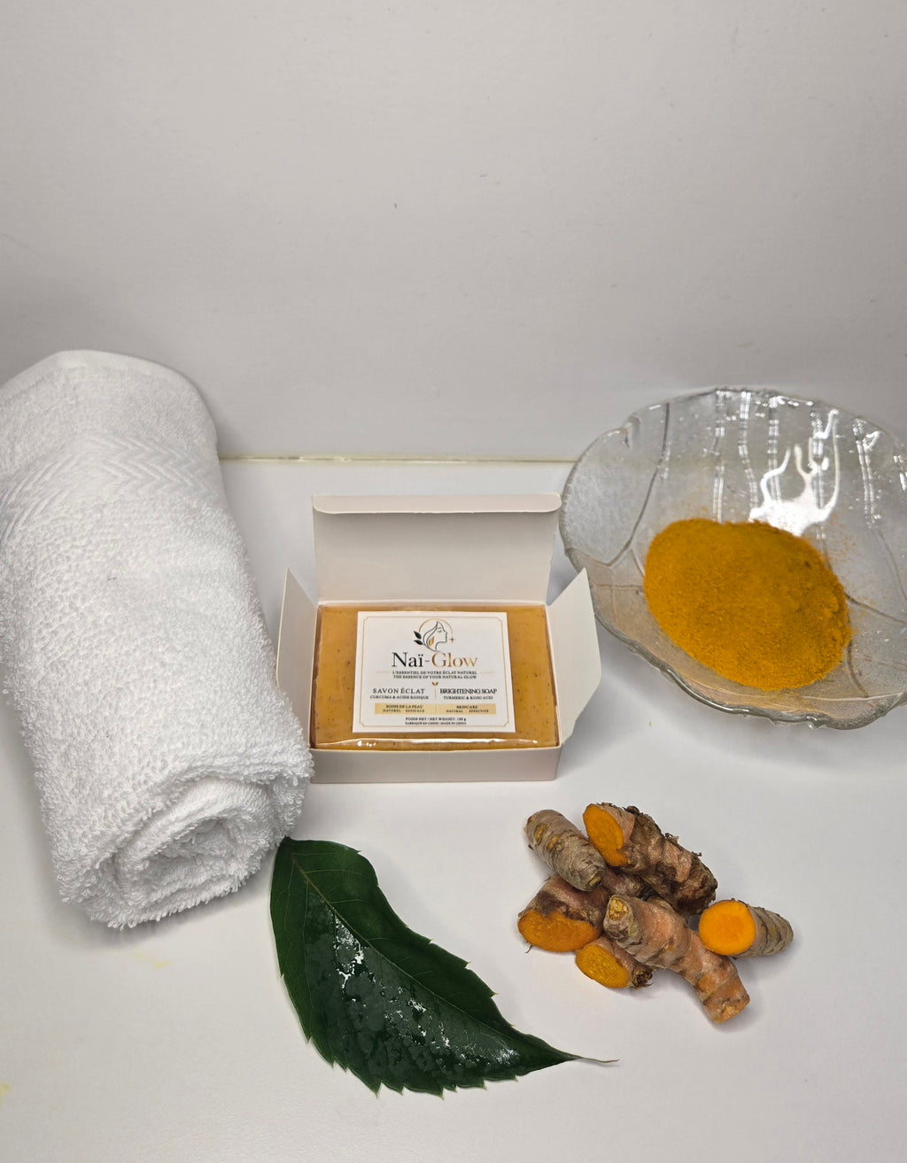Savon Éclat – Curcuma & Acide kojique